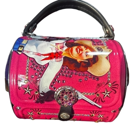 ROADFLAIR by LITTLEARTH Ride ‘Em Cowboy Barrel Purse - Picture 2 of 9